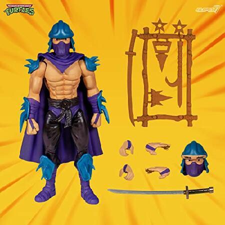 スーパー7 ミュータント・タートルズ アルティメット シュレッダー 7インチ アクションフィギュア Super7 Teenage Mutant Ninja Turtles Ultimate SHREDDER 7 in_4
