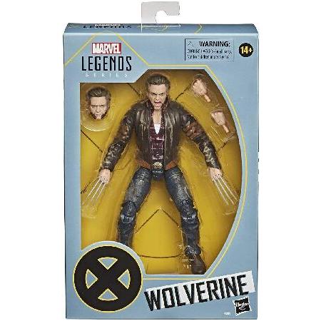 Hasbro マーベル レジェンドシリーズ X-MEN ウルヴァリン 15cm コレクタブルアクションフィギュア おもちゃ アクセサリー3個付き 対象年齢14歳以上の画像