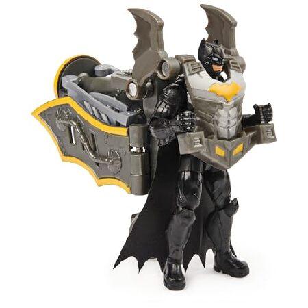 Batman 4-inch Mega Gear Deluxe Action Figure with Transforming Armor_2