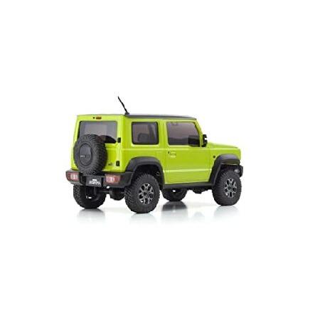 京商 ラジオコントロール 電動 クローリングカー ミニッツ4×4シリーズ レディセット スズキ ジムニーシエラ キネティックイエロー 32523Y