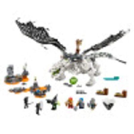レゴ LEGO NINJAGO Skull Sorcerer’s Dragon 71721 NINJAGO Dragon Set Featuring Warrior Toy Figures， New 2020 (1，016 Pieces)_1