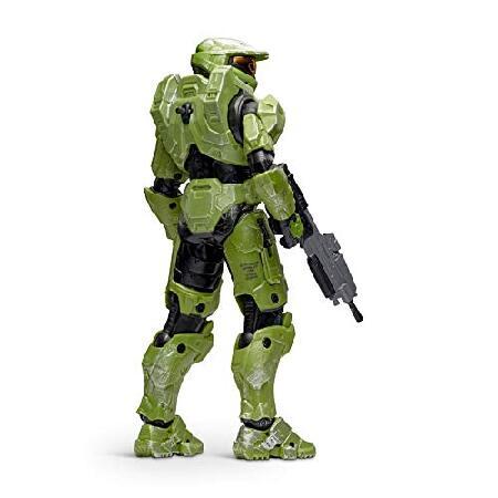 HALO 6.5インチ スパルタンコレクション - マスターチーフ 高関節 武器アクセサリーでポーズ可能 - プレイ＆ディスプレイ用のスケール付き_3