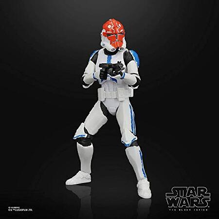 Star Wars The Black Series 332ND Ahsoka’s Clone Trooper Toy 6-Inch-Scale Star Wars: The Clone Wars Collectible Action Figure， Ages 4 and Up