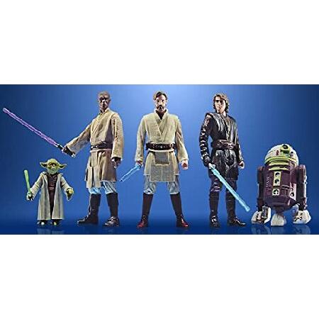 Star Wars Celebrate The Saga Toys Jedi Order Action Figure Set， 3.75-Inch-Scale Collectible Figures 5-Pack， Toys for Kids Ages 4 and Up_1