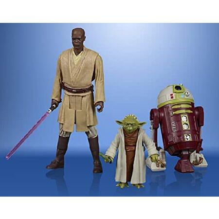 Star Wars Celebrate The Saga Toys Jedi Order Action Figure Set， 3.75-Inch-Scale Collectible Figures 5-Pack， Toys for Kids Ages 4 and Up_2