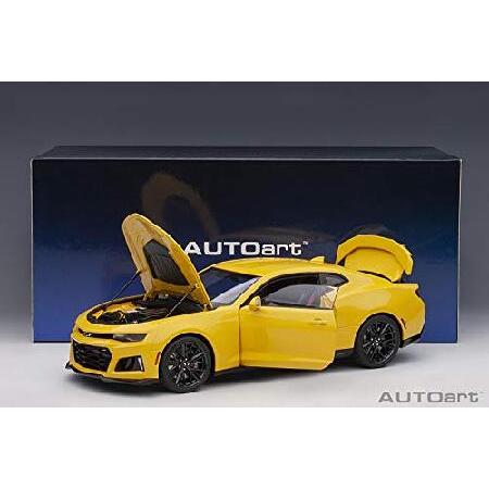 AUTOart 1/18 シボレー カマロ ZL1 2017 イエロー 完成品 71205