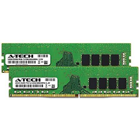 A-Tech 32GB キット (2x16GB) RAM Acer Aspire TC-885 | DDR4 2666MHz PC4-21300 DIMM 288ピン ノンECC UDIMM メモリアップグレード_1