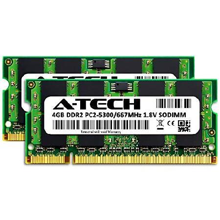 A-Tech 8GB (2 x 4GB) RAM Lenovo THINKPAD T61P用 | DDR2 667MHz