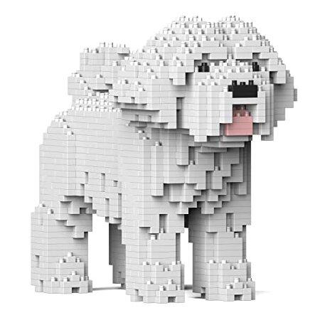 JEKCA Maltese 01S | Dog Plastic Building Blocks | Age 14+