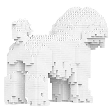 JEKCA Maltese 01S | Dog Plastic Building Blocks | Age 14+