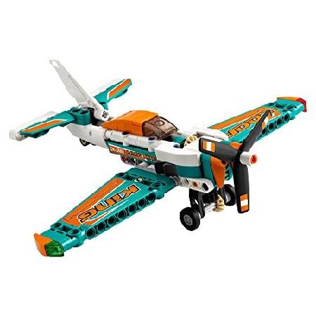 レゴ LEGO Technic Race Plane 42117 Toy to Jet Aeroplane 2 in 1 Stunt Model Building Set for Kids， Boys and Girls 7 Plus Years Old， Gift Idea