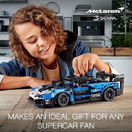 LEGO Technic McLaren Senna GTR 42123 Racing Sports Collectable Model Car Building Kit, Car Construction Toy, Gift Idea for Kids, Boys and Girlsの画像