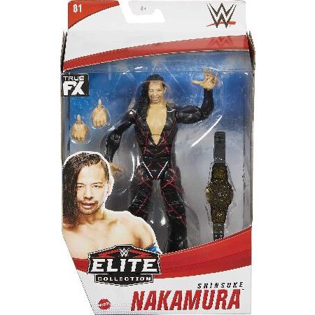 WWE Shinsuke Nakamura Elite Collection Series # 81 Action Figure, 6-in Posable Collectible Gift Fans Ages 8 Years Old ＆ Up [Styles May Vary]_5