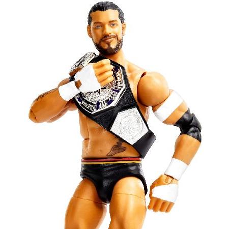 MATTEL - WWE Santos Escobar Elite Collection Series 87 Action Figure 6 インチ Posable Collectible Gift Fans Ages 8 Years Old and Up