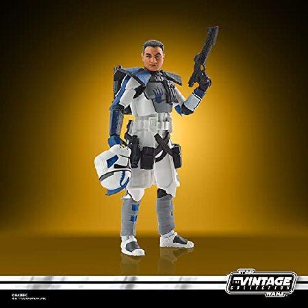 Star Wars The Vintage Collection ARC Trooper Echo Toy, 3.75-Inch-Scale The Clone Wars Figure, Toys for Kids Ages 4 and Upの画像
