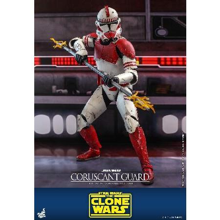 ホットトイズ テレビ・マスターピース スター・ウォーズ:クローン・ウォーズ コルサント・ガード 1/6スケールフィギュア 白_3