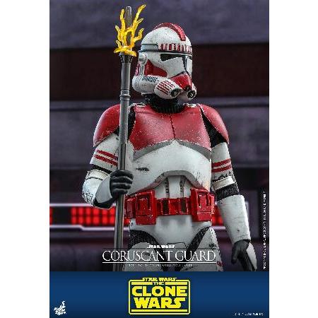 ホットトイズ テレビ・マスターピース スター・ウォーズ:クローン・ウォーズ コルサント・ガード 1/6スケールフィギュア 白_4