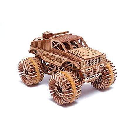 Wood Trick ウッドトリック モンスタートラック 自走する3Dウッド