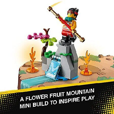 レゴ LEGO Monkie Kid Red Son’s Inferno Jet 80019 Building Kit (299 Pieces)_3