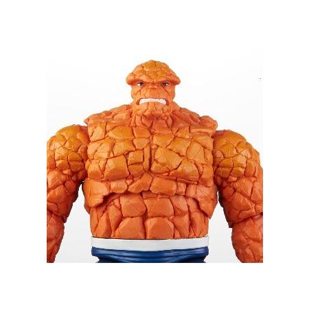 Marvel Hasbro Legends Series Retro Fantastic Four Thing 6-inch Action Figure Toy, Includes 3 Accessory_2