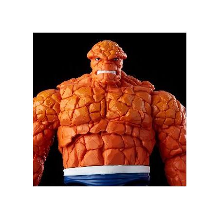 Marvel Hasbro Legends Series Retro Fantastic Four Thing 6-inch Action Figure Toy, Includes 3 Accessory_3
