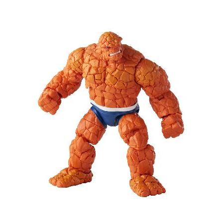 Marvel Hasbro Legends Series Retro Fantastic Four Thing 6-inch Action Figure Toy, Includes 3 Accessory_4