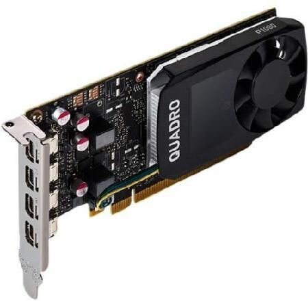 PNY QUADRO P1000 グラフィックカード - 4GB GDDR5 ロープロファイル