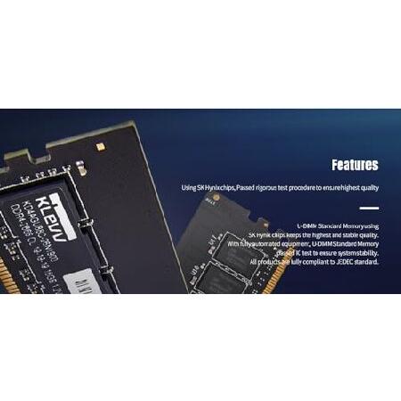 KLEVV Hynix チップ 16GB (1 x 16GB) DDR4 UDIMM PC4-25600 3200MHz