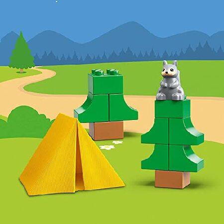 レゴ LEGO DUPLO Town Family Camping Van Adventure 10946 Building， Playing and Learning Camping Toy for Toddlers and Kids; New 2021 (30 Pieces)_5