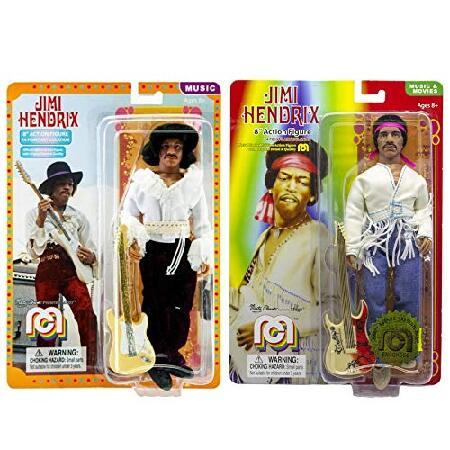 Mego Music Icons ジミ・ヘンドリックス アクションフィギュア2体