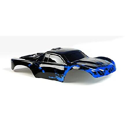 SummitLink カスタムボディ マディブルーオーバーブラック 1/10スケール RCカーまたはトラックに対応 (トラックは含まれません) SS-BB-01_4