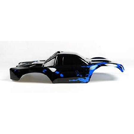 SummitLink カスタムボディ マディブルーオーバーブラック 1/10スケール RCカーまたはトラックに対応 (トラックは含まれません) SS-BB-01_5
