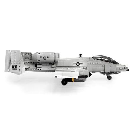General Jim's A-10 Warthog Military Building Block Bricks Set US Air Force Military Fighter Jet A10 Plane_5