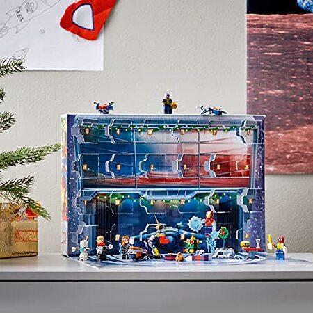 レゴ LEGO Marvel The Avengers Advent Calendar 76196 Building Kit， an Awesome Gift for Fans of Super Hero Building Toys; New 2021 (298 Pieces)_2