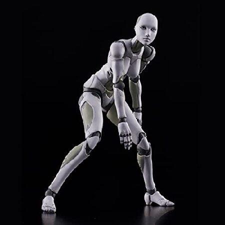 1/12 合成人間 1/12スケール ABS＆PVC製 塗装済み完成品 アクション