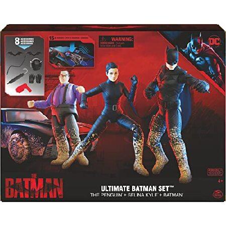 DC Comics 6063486 Ultimate batman set The Penguin， Selina Kyle ＆ BATMAN_1