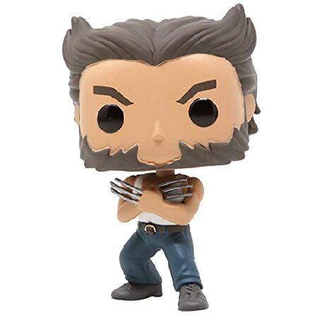 POP Marvel: X-Men 20th Anniversary - Wolverine in Tanktop Funko Pop! Vinyl Figure (Bundled with Compatible Pop Box Protector Case) Multicolor 3.75 incの画像