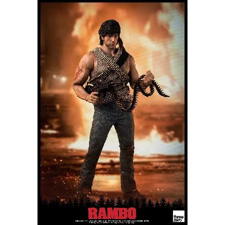 ThreeZero Rambo:ファーストブラッド ジョン・ランボー 1:6スケール