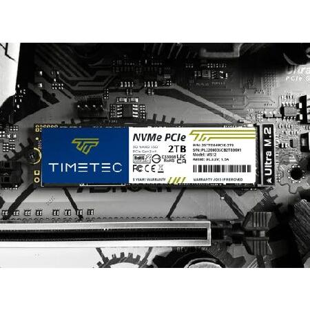TIMETEC（タイムテック） Timetec 2TB SSD NVMe PCIe Gen3x4 8Gb/s M.2