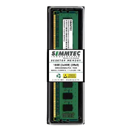 c*l様 8GB 2R×8メモリ　4枚セット Simmtec RAM 16GB (2x8GB) DDR4 2400MHz DIMM PC4-19200 UDIMM Non-ECC