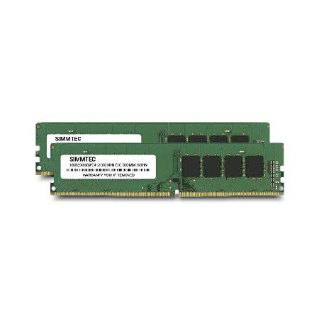 Simmtec RAM 16GB (2x8GB) DDR4 2400MHz DIMM PC4-19200 UDIMM Non-ECC