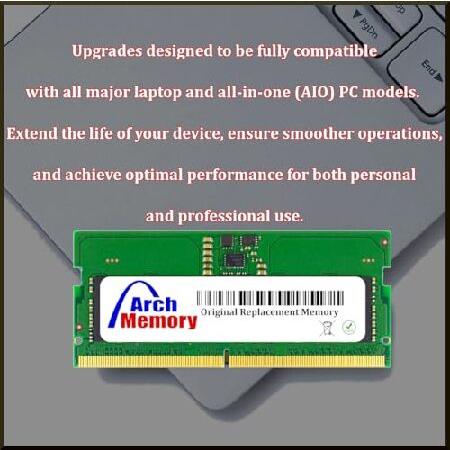 Arch Memory 交換用 Lenovo 4X71B07148 32GB 260ピン DDR4 2933 MHz ECC SO-DIMM RAM P17 Gen 1 20SN用_1