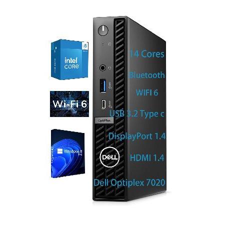 Windowsデスクトップ DELL OptiPlex 7020 Micro i5-14500T 16GB Dell OptiPlex 7020 (version 2024) - micro Core i5 i5-14500T