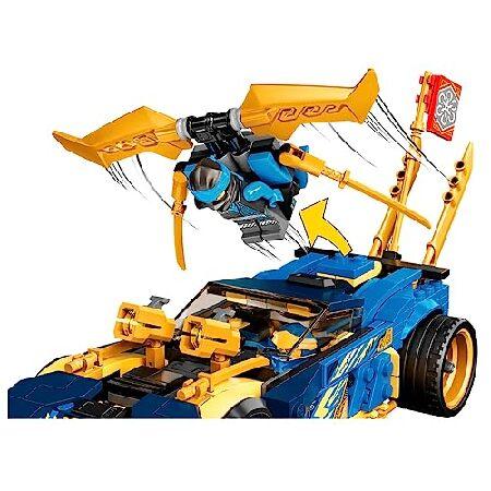 LEGO Ninjago Jay and NYA’s Race Car EVO 71776 Building Kit (536 Pieces)_3