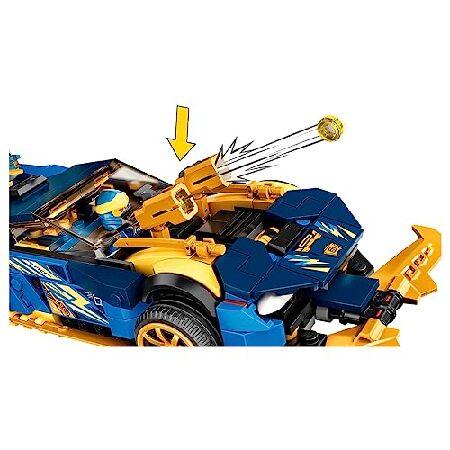 LEGO Ninjago Jay and NYA’s Race Car EVO 71776 Building Kit (536 Pieces)_4