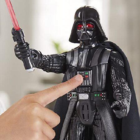 Galactic Action Darth Vader， 30 cm groBe interaktive elektronische Action-Figur， Spielzeug fur Kids ab 4_3