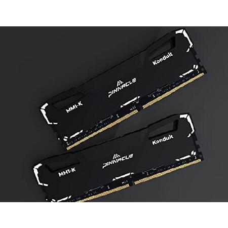 Timetec Pinnacle Konduit 32GB KIT(2x16GB) DDR4 3200MHz PC4-25600 CL16-20-20-40 XMP2.0 オーバークロック 1.35V デュアルランク AMDおよびIntelデスクトップ_5