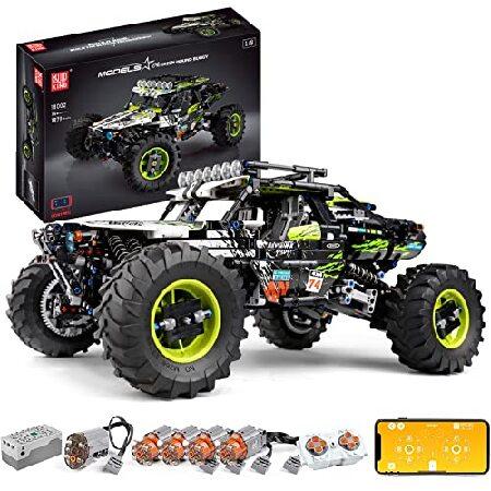 Mould King 18002 RCクライミングカービルディングキット 男の子用