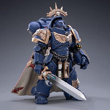 Pipigirl JoyToy × ウォーハンマー 純正ライセンス 1/18 兵士 アクションフィギュア 4インチ 陸軍 軍隊 エクストリームウォリアーモデルキット (重力装甲会社キ_1
