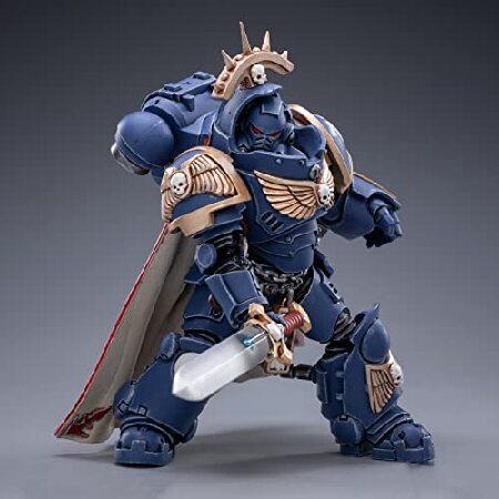 Pipigirl JoyToy × ウォーハンマー 純正ライセンス 1/18 兵士 アクションフィギュア 4インチ 陸軍 軍隊 エクストリームウォリアーモデルキット (重力装甲会社キ_2